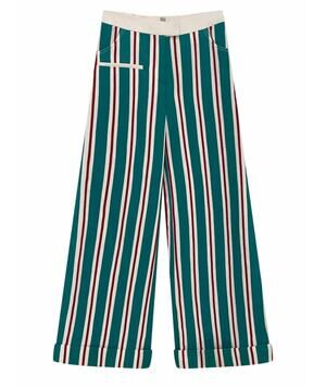 Rosie Assoulin Striped Wide Leg Pants - XS